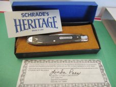 Schrade 1983 Heritage Green Bone Trapper Pattern # 2941