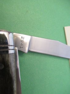 Schrade 1983 Heritage Green Bone Trapper Pattern # 2941
