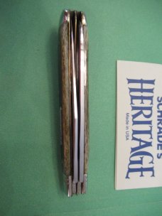 Schrade 1983 Heritage Green Bone Trapper Pattern # 2941