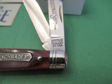 Schrade Heritage Brown  Bone Stockman Pattern # 8341