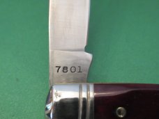 Schrade 1983 Heritage Brown Bone Muskrat Pattern # 7801 Schrade 1983 Heritage Brown Bone Muskrat Pattern # 7801