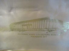 National Knife Collectors Museum Founders Set 1980 National Knife Collectors Museum Founders Set 1980