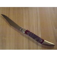 Case 1982 (8 dot) Large Red Bone Texas Toothpick Case 1982 (8 dot) Large Red Bone Texas Toothpick