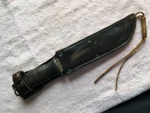 EG Waterman (EGR) US WW 2 Long Blade Fighting /Trench Knife