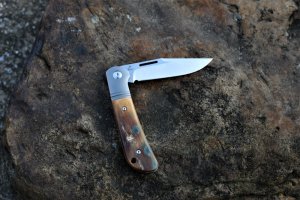 J.E. MADE MAMMOTH IVORY LANNY'S CLIP MADE IN 2018