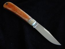 Great Eastern Northfield Oregon Trapper.Orange Camel Bone ..Super beauty.! Great Eastern Northfield Oregon Trapper.Orange Camel Bone ..Super beauty.!