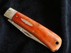 Great Eastern Northfield Oregon Trapper.Orange Camel Bone ..Super beauty.! Great Eastern Northfield Oregon Trapper.Orange Camel Bone ..Super beauty.!