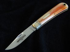 Great Eastern Northfield Oregon Trapper.Orange Camel Bone ..Super beauty.! Great Eastern Northfield Oregon Trapper.Orange Camel Bone ..Super beauty.!