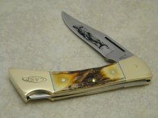 Case XX SS USA 10 Dot (1980) Stag 5159 LSSP Hammerhead Lockback Knife & Pouch in Box Case XX SS USA 10 Dot (1980) Stag 5159 LSSP Hammerhead Lockback Knife & Pouch in Box