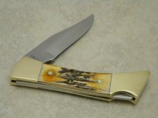 Case XX SS USA 10 Dot (1980) Stag 5159 LSSP Hammerhead Lockback Knife & Pouch in Box Case XX SS USA 10 Dot (1980) Stag 5159 LSSP Hammerhead Lockback Knife & Pouch in Box