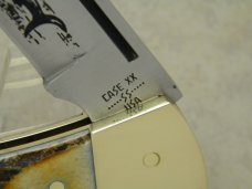 Case XX SS USA 10 Dot (1980) Stag 5159 LSSP Hammerhead Lockback Knife & Pouch in Box Case XX SS USA 10 Dot (1980) Stag 5159 LSSP Hammerhead Lockback Knife & Pouch in Box