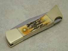 Case XX SS USA 10 Dot (1980) Stag 5159 LSSP Hammerhead Lockback Knife & Pouch in Box Case XX SS USA 10 Dot (1980) Stag 5159 LSSP Hammerhead Lockback Knife & Pouch in Box