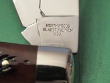Northwoods Medium Trapper Italian Jigged Bone 