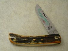 Case XX USA 1976 Stag 5137SS Kentucky Bicentennial Sodbuster Knife - In Box Case XX USA 1976 Stag 5137SS Kentucky Bicentennial Sodbuster Knife - In Box