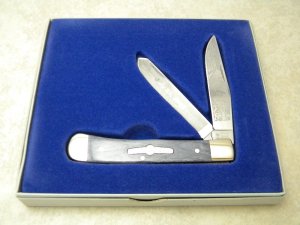 Boker Solingen Germany Bone Great Battles Civil War First Manassas Bull Run Trapper Knife in Box