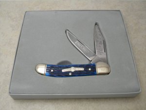 Boker Solingen Germany Bone Great Battles Civil War The Wilderness Copperhead Knife in Box