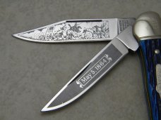 Boker Solingen Germany Bone Great Battles Civil War The Wilderness Copperhead Knife in Box Boker Solingen Germany Bone Great Battles Civil War The Wilderness Copperhead Knife in Box