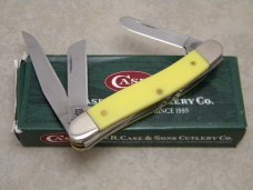 Case XX USA 2004 Yellow 3318 SS Stockman Knife - NIB Case XX USA 2004 Yellow 3318 SS Stockman Knife - NIB