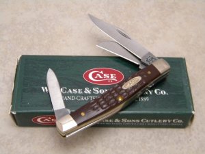 Case XX USA 2004 Delrin 6344 SS Stockman Knife in Box