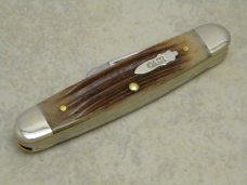 Case XX USA 2013 Gingerale Bone 63090 SS Stockman Knife in Box Case XX USA 2013 Gingerale Bone 63090 SS Stockman Knife in Box