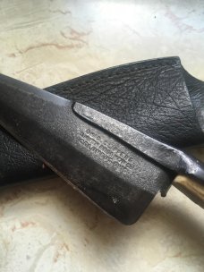 UNUSUAL SIDE KNIFE SMITH BROS. HDW. OHIO