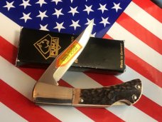Vintage PUMA Gent Lock Blade Pocket Knife MDL#P210610S w/ Great Fat Boy Stag Handles -NOS & Orig Box Vintage PUMA Gent Lock Blade Pocket Knife MDL#P210610S w/ Great Fat Boy Stag Handles -NOS & Orig Box