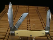 SCHRADE USA SC505 BLANK SCRIMSHAW HIGH CARBON STEEL SR. STOCKMAN MINT POCKET KNIFE & MAKERS TAG NEW SCHRADE USA SC505 BLANK SCRIMSHAW HIGH CARBON STEEL SR. STOCKMAN MINT POCKET KNIFE & MAKERS TAG NEW