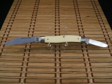 SCHRADE USA SC505 BLANK SCRIMSHAW HIGH CARBON STEEL SR. STOCKMAN MINT POCKET KNIFE & MAKERS TAG NEW SCHRADE USA SC505 BLANK SCRIMSHAW HIGH CARBON STEEL SR. STOCKMAN MINT POCKET KNIFE & MAKERS TAG NEW