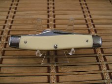 SCHRADE USA SC505 BLANK SCRIMSHAW HIGH CARBON STEEL SR. STOCKMAN MINT POCKET KNIFE & MAKERS TAG NEW SCHRADE USA SC505 BLANK SCRIMSHAW HIGH CARBON STEEL SR. STOCKMAN MINT POCKET KNIFE & MAKERS TAG NEW