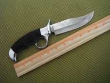 Saburo - Japan fixed blade fighting knife with finger guard handmade by saburo japan #1602 Saburo - Japan fixed blade fighting knife with finger guard handmade by saburo japan #1602
