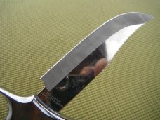 Saburo - Japan fixed blade fighting knife with finger guard handmade by saburo japan #1602 Saburo - Japan fixed blade fighting knife with finger guard handmade by saburo japan #1602