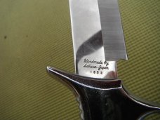 Saburo - Japan fixed blade fighting knife with finger guard handmade by saburo japan #1602 Saburo - Japan fixed blade fighting knife with finger guard handmade by saburo japan #1602