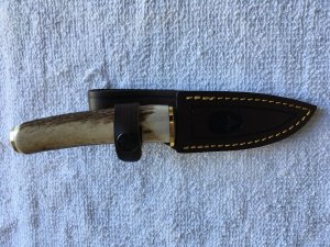 MUELA WHITETAIL STAG HANDLE KNIFE