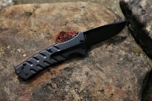 BOKER PLUS STRIKE GUN METAL AUS - METAL AUTO