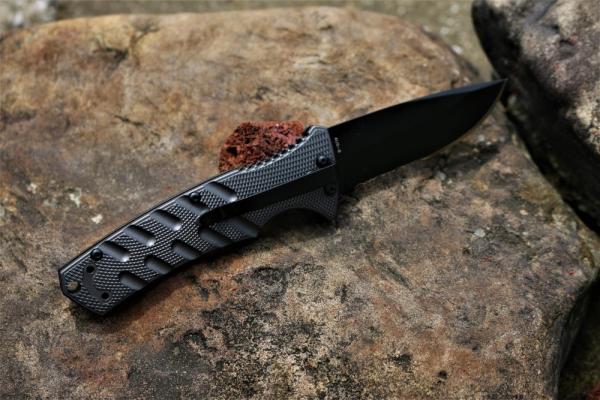 BOKER PLUS STRIKE GUN METAL AUS - METAL AUTO
