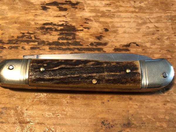Weismann Heil springer König stag handle lever switch knife