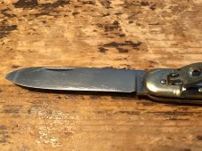 Weismann Heil springer König stag handle lever switch knife