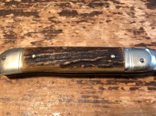Weismann Heil springer König stag handle lever switch knife