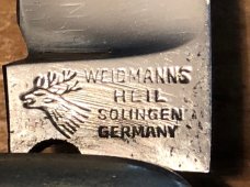 Weismann Heil springer König stag handle lever switch knife