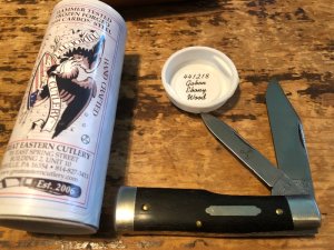 Gec 441218  Buffalo Jack Gunstock Tidioute Ebony Wood 