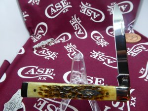 6185 Case Doctors Knife, Burnt Antique Jigged Bone 2001