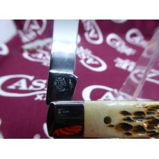 6185 Case Doctors Knife, Burnt Antique Jigged Bone 2001 6185 Case Doctors Knife, Burnt Antique Jigged Bone 2001