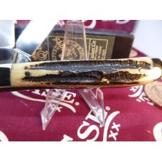 51 T Carve Stag Bone Queen Cutlery 2 blade pocket knife 51 T Carve Stag Bone Queen Cutlery 2 blade pocket knife