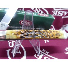 6185 Case Doctors Knife, Burnt Amber Jigged Bone 