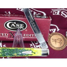 6185 Case Doctors Knife, lemon lime Jigged Bone 2002 6185 Case Doctors Knife, lemon lime Jigged Bone 2002