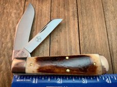 Great Eastern Cutlery Tidioute Oil Field Jack in Oily Creek Bone Great Eastern Cutlery Tidioute Oil Field Jack in Oily Creek Bone