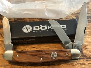Boker USA Rosewood premium stockman