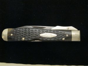 Case Knife XX USA  6111-1/2 Cheetah Swinguard 3-Dot  1977 Knife-used pocket worn