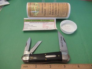 Great Eastern Ebony Geppetto Whittler 1 of 25 Pattern # 570311