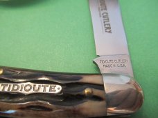 Great Eastern Tidioute Antique Black Bone Easy Open Pattern # 563111 EO Great Eastern Tidioute Antique Black Bone Easy Open Pattern # 563111 EO